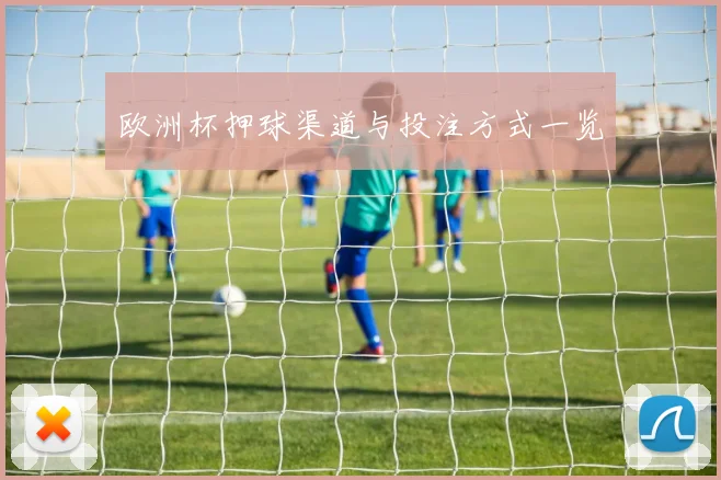 欧洲杯押球渠道与投注方式一览